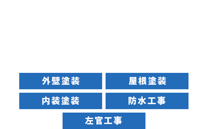 創業45年以上安心と信頼の塗装サービス 外壁塗装 屋根塗装 内装塗装 防水工事 左官工事